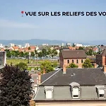 Apartamento Ganzaliesele, Idéal Escapade à Deux, Vue Vosges, Gare à 2 Minutes à Pied, Centre Historique De Colmar, Lumineux Et Calme, Arrivée Autonome Colmar