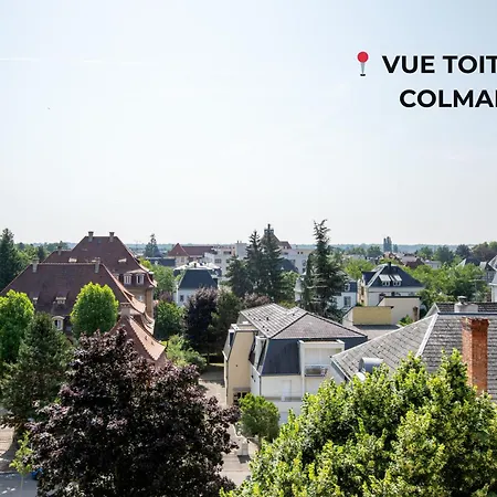 公寓 Ganzaliesele, Ideal Pro, Gare A 2 Minutes A Pied, Bus Devant L'Immeuble, Arrivee Autonome, Wifi, Centre Historique De Colmar, Appartement Lumineux Et Calme,